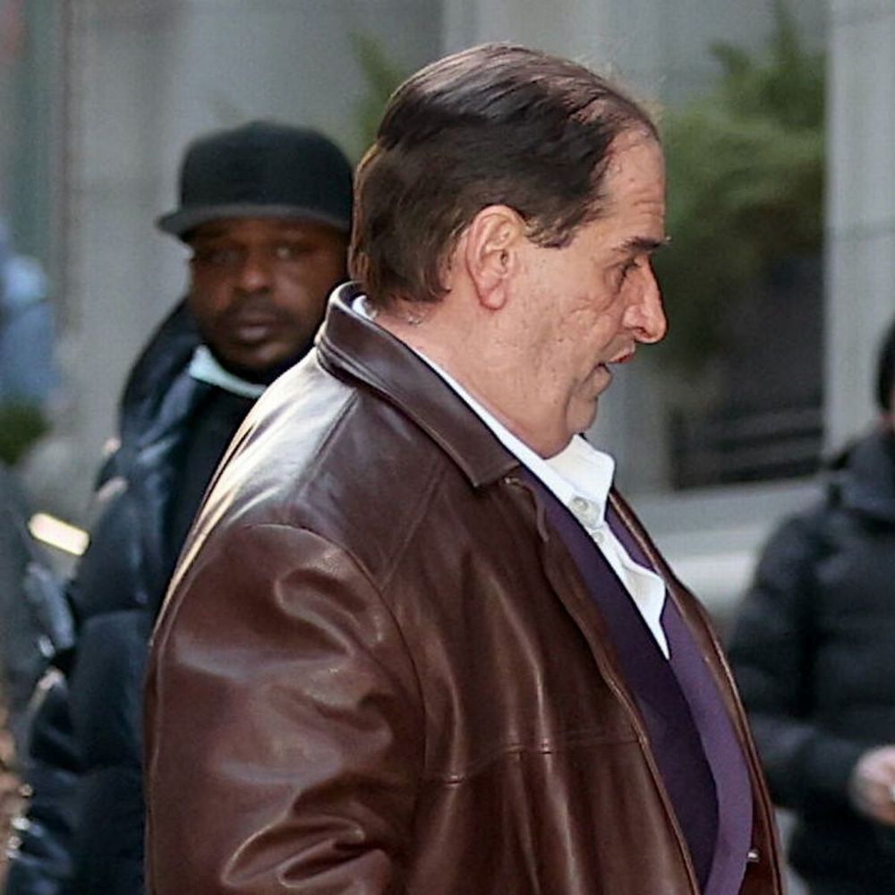 The Penguin Colin Farrell Brown Leather Trench Coat - Side View