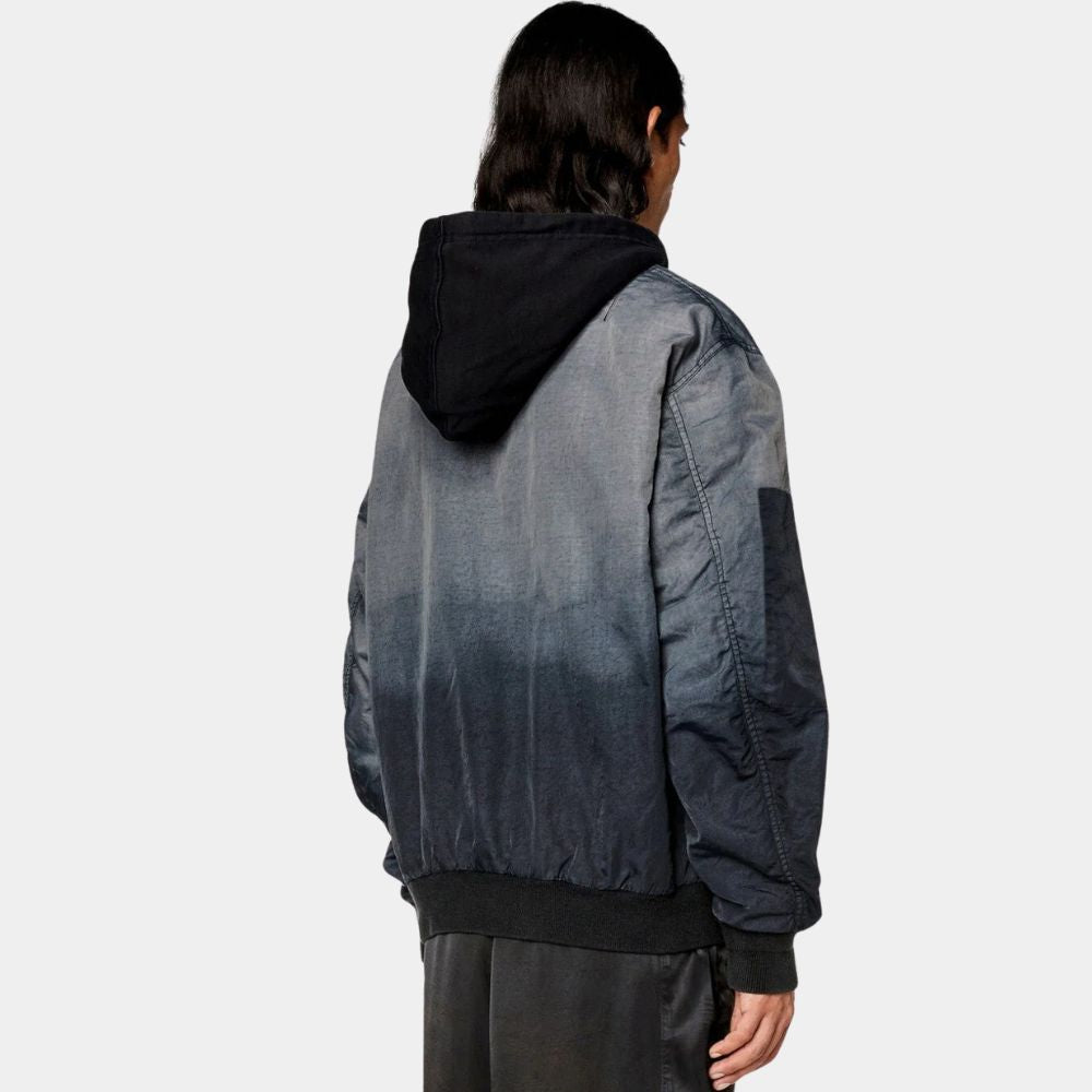 The Recruit Owen Hendricks aka Noah Centineo Printed Bomber Jacket - Back View
