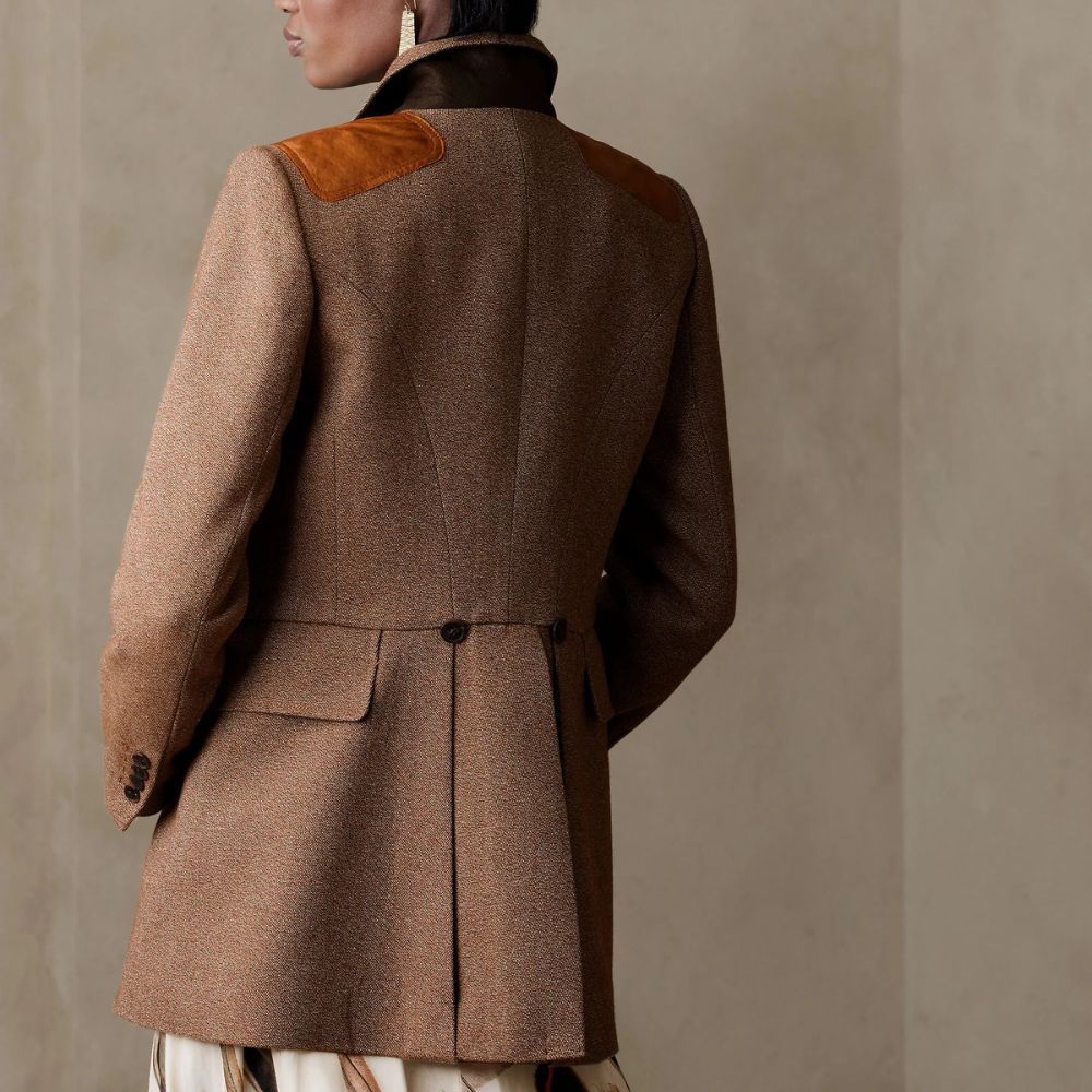 The Residence Uzo Aduba (Cordelia Cupp) Safari Blazer - Back View