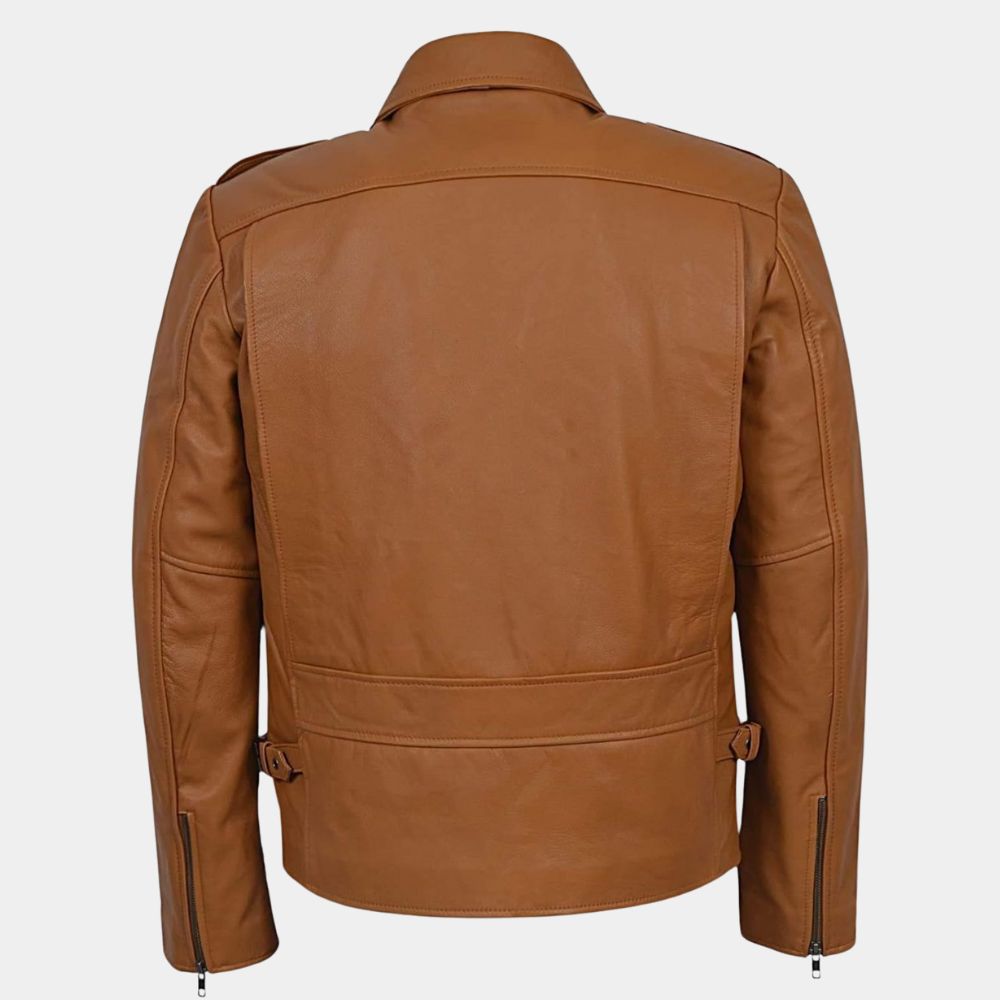 The Rocketeer Cliff Secord Classic V Shaped Jacket - Mannequin Back View