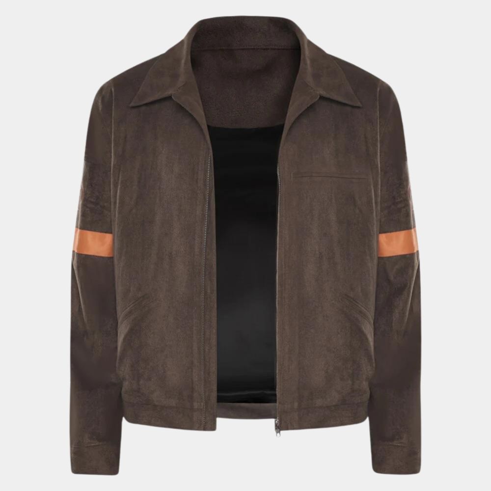 The Walking Dead CRM Inspired Brown Uniform Jacket - Mannequin Front View