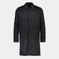 The Walking Dead Men's TWD Daryl Dixon Black Trench Coat - Mannequin Front View