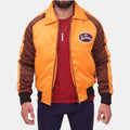 The Wanderers Ken Wahl aka Richie Varsity Jacket in Satin Fabric - Front View