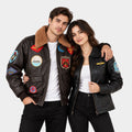 Top Gun Couple Costume Aviator Jacket