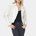 Totally Killer Classic Western Style Fringe Jacket - Front View