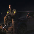Twisted Metal Anthony Mackie Black Cotton Vest | John Doe Gilet - Character Front View