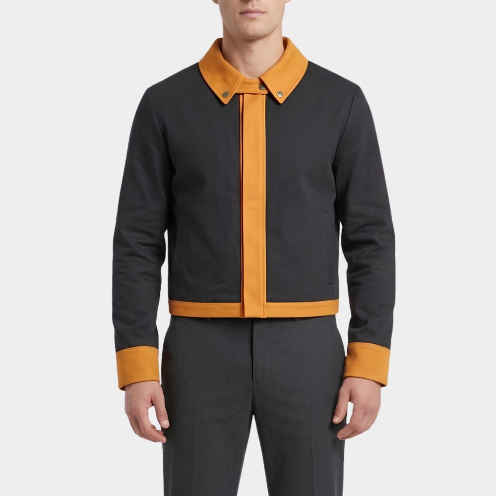 Uchiha Obito Black Cotton Jacket