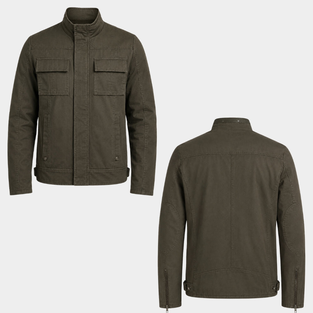 Uncharted 4 Nolan North Brown Cotton Jacket