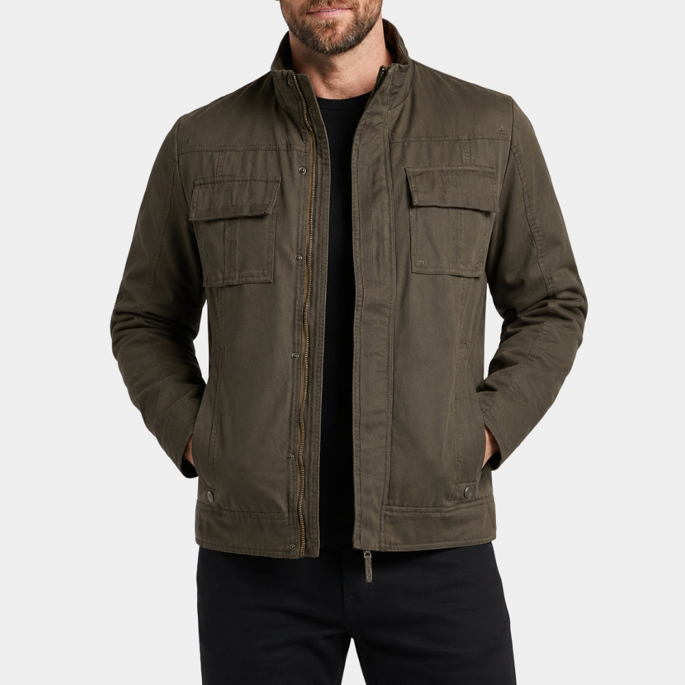 Uncharted 4 Nolan North Brown Cotton Jacket