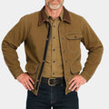 Untamed  S01 Kyle Turner aka Eric Bana Brown Cotton Jacket - Front View