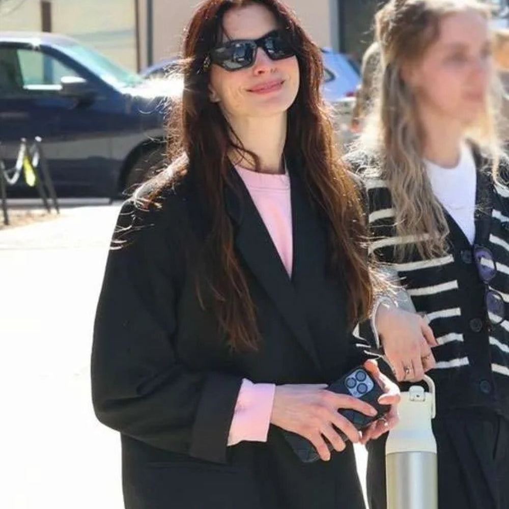 Verity Anne Hathaway Black Blazer