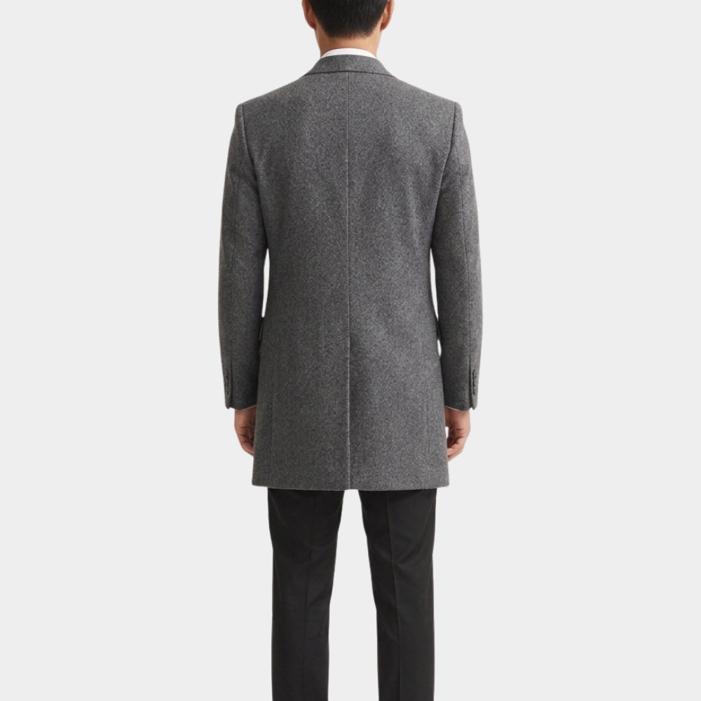 Verity Josh Hartnett Grey Wool Coat