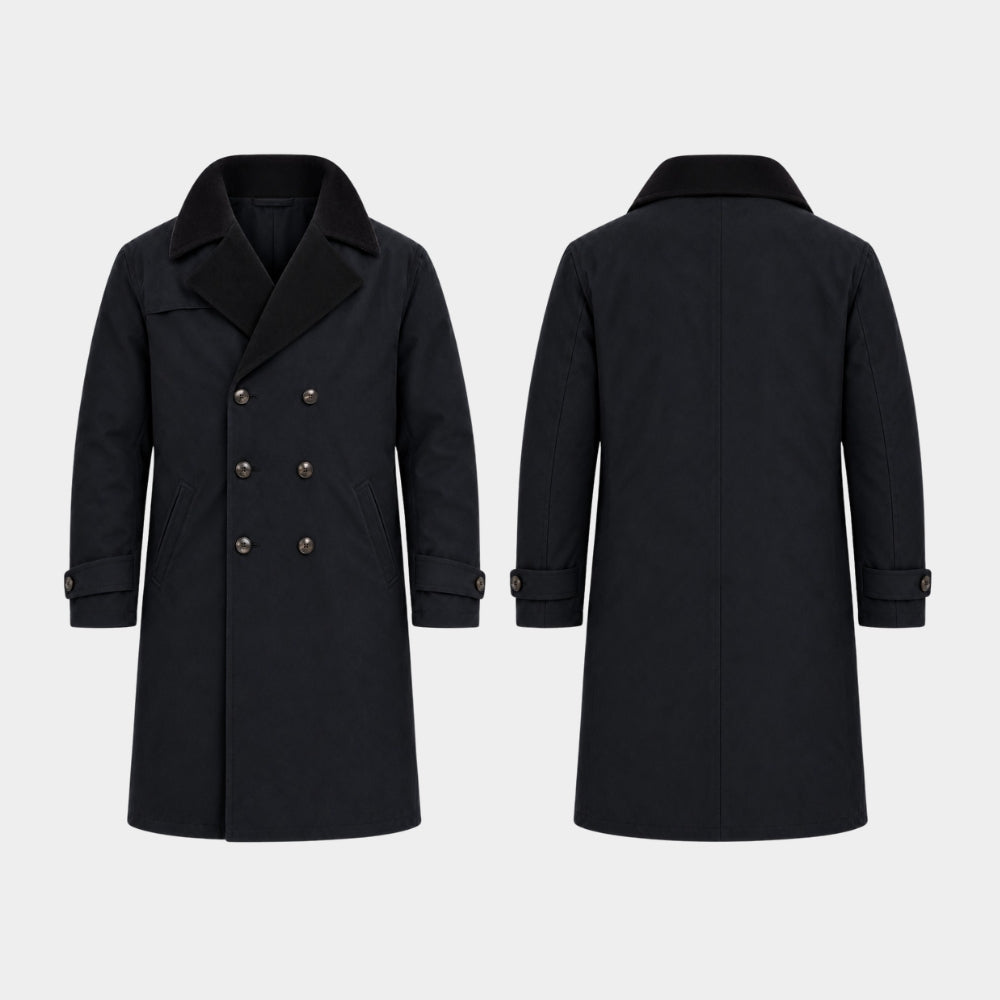 VisionQuest James Spader Black Trench Coat