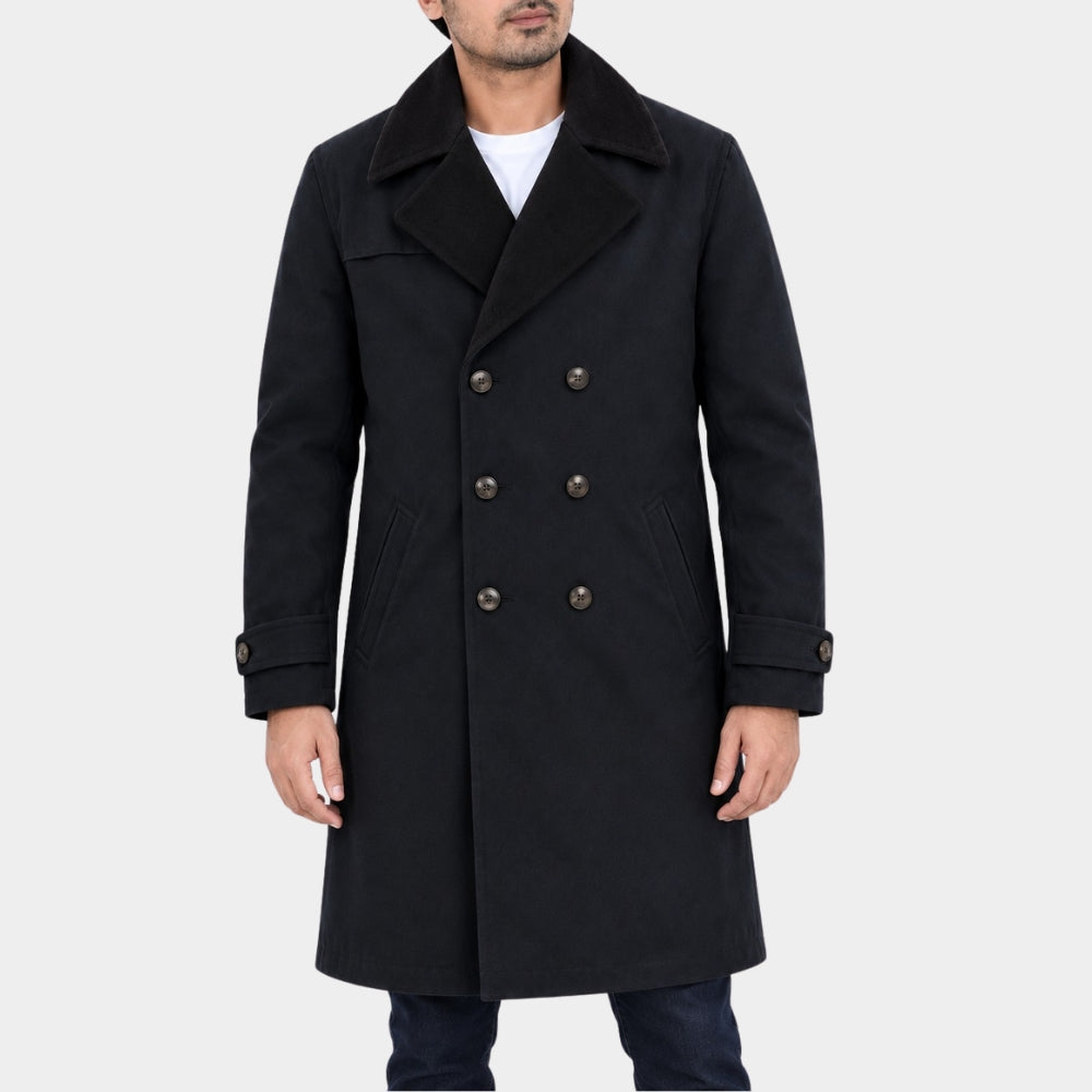 VisionQuest James Spader Black Trench Coat