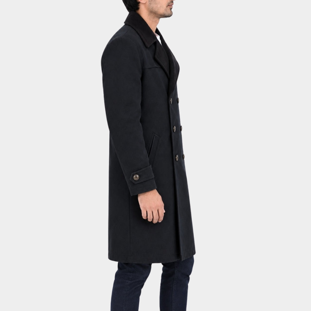 VisionQuest James Spader Black Trench Coat