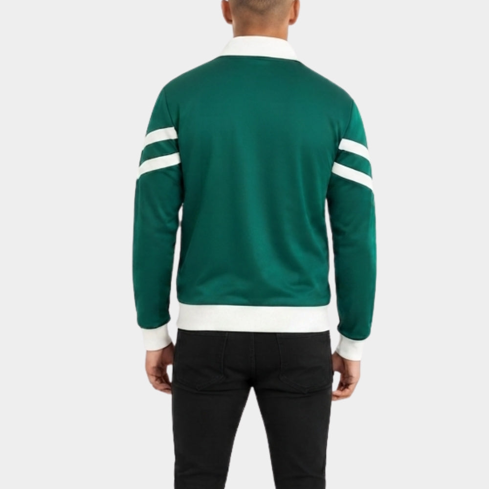 Why Did I Get Married Again Green Track Jacket
