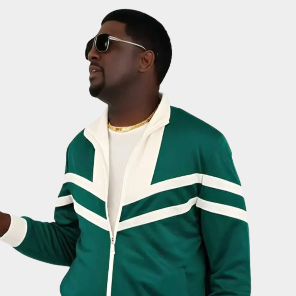 Why Did I Get Married Again Green Track Jacket
