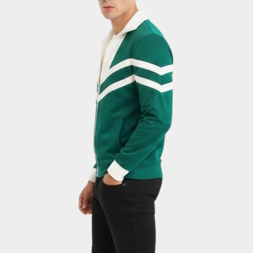 Why Did I Get Married Again Green Track Jacket