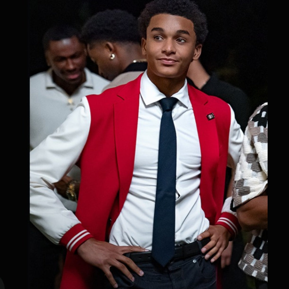 Why Did I Get Married Again Jaden Michael Red Blazer