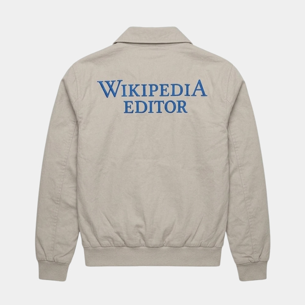 Wikipedia Editor Harrington Jacket