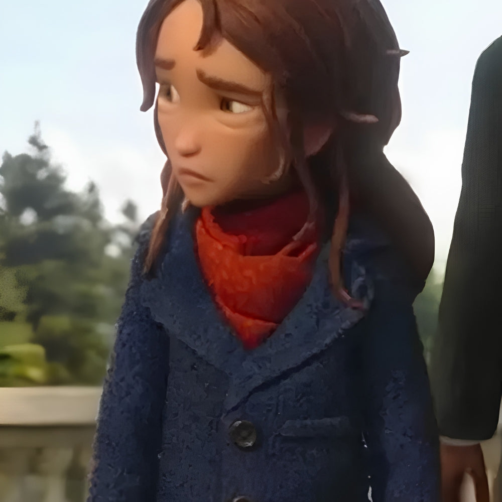 Wildwood Prue Mckeel Blue Wool Coat