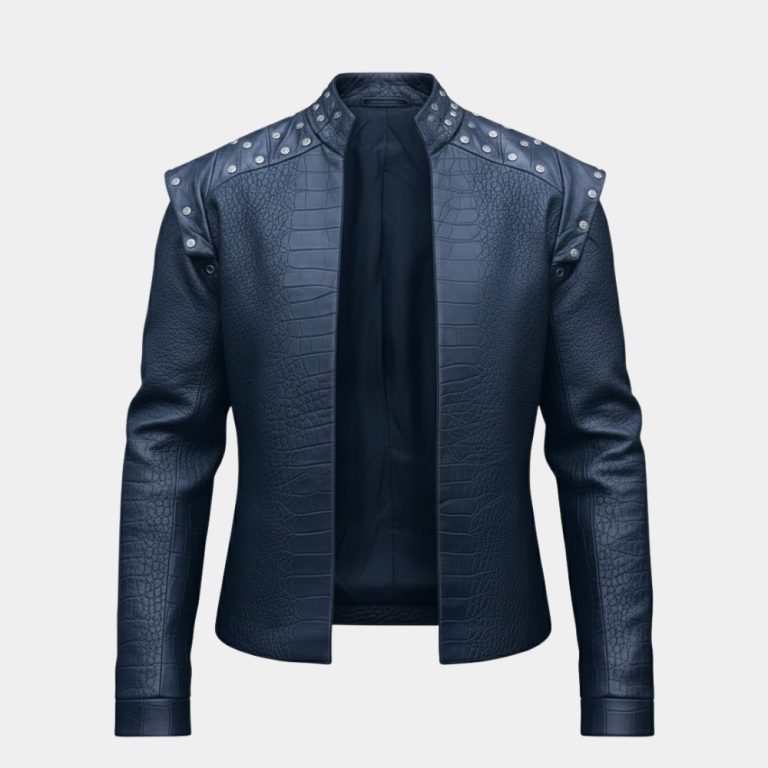 Witcher Season 04  Geralt of Rivia aka Liam Hemsworth Black Costume Jacket - Mannequin Front View