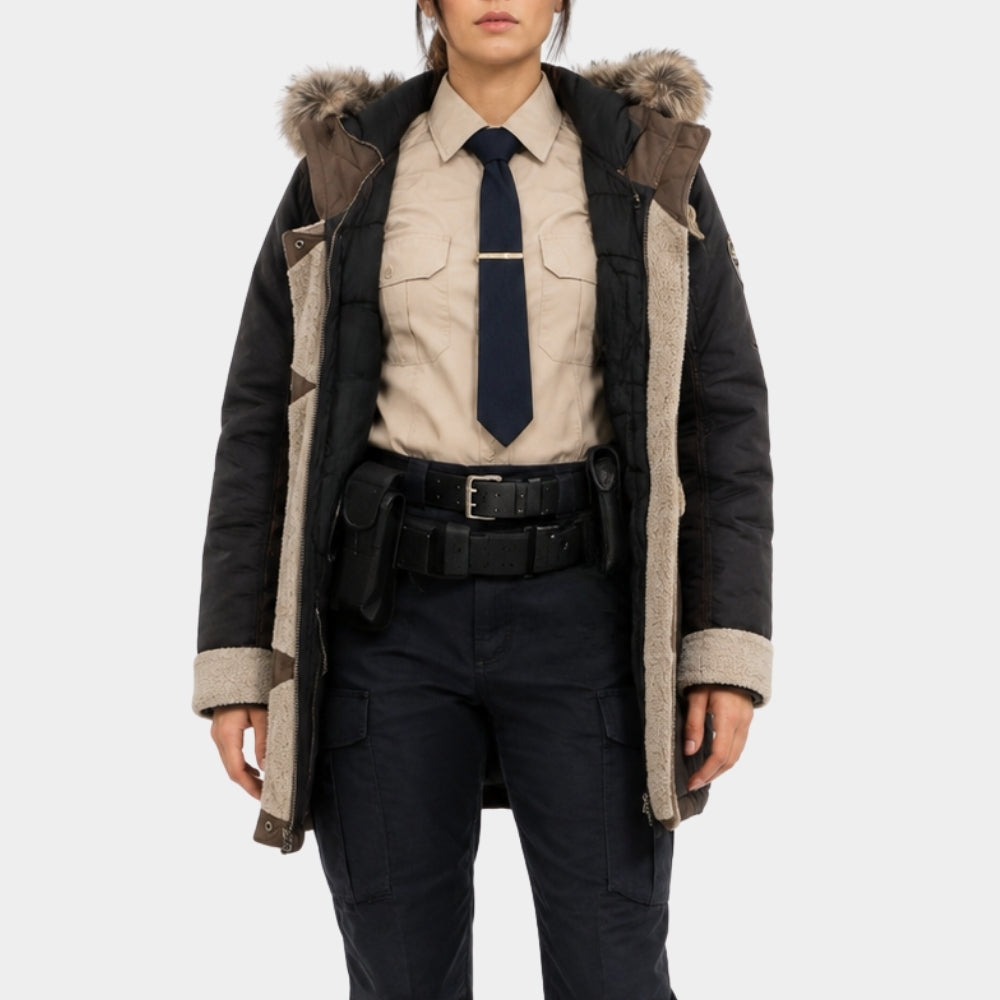 Yaga Clark Backo Black Parka Hooded Jacket
