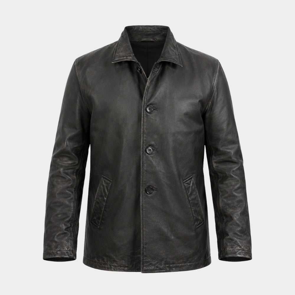 Yaga Noah Reid Black Leather Jacket