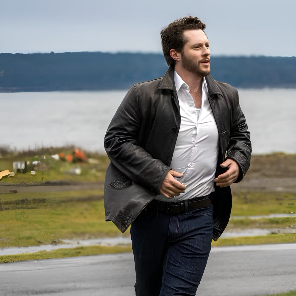 Yaga Noah Reid Black Leather Jacket