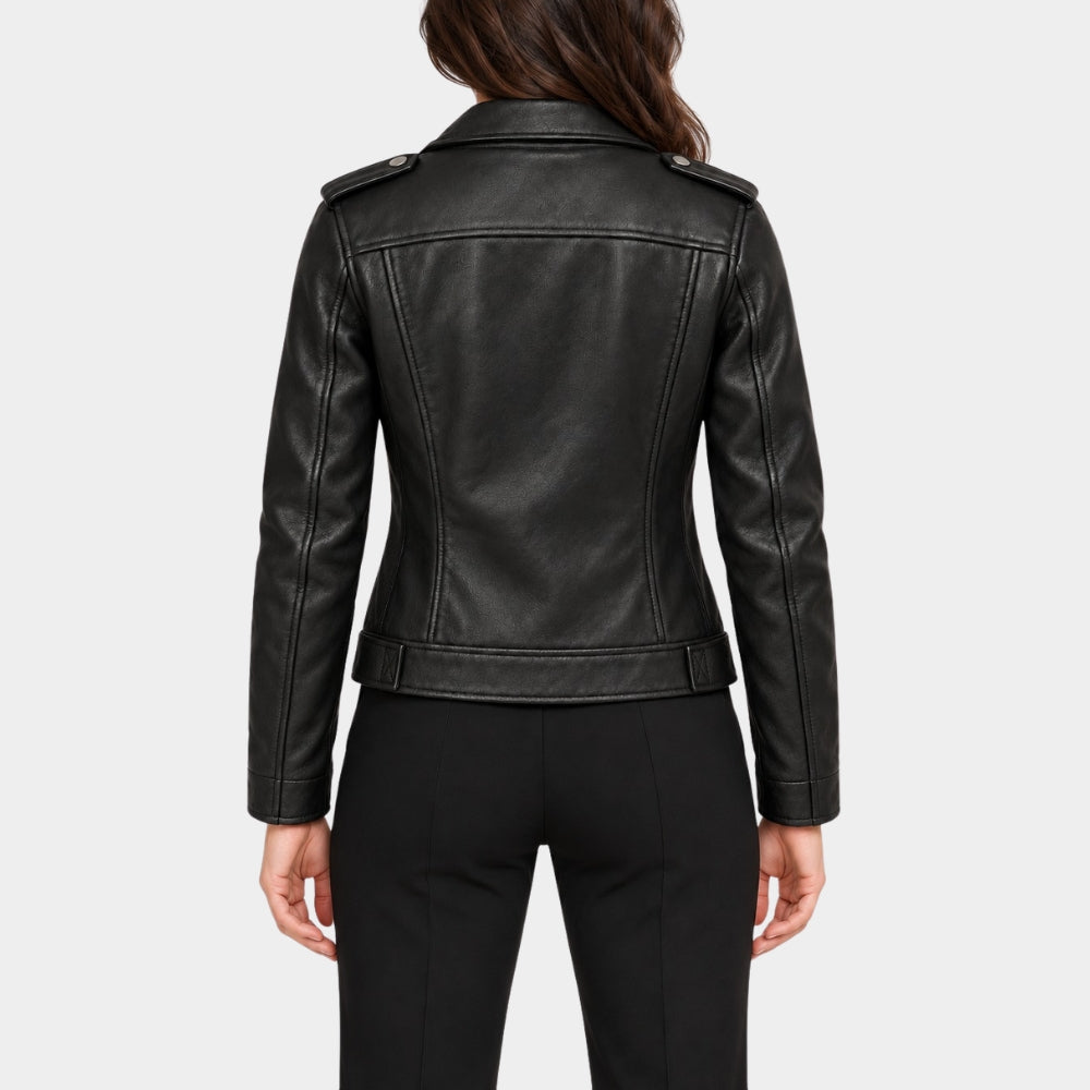 Yellowjackets S04 Christina Ricci Black Biker Jacket