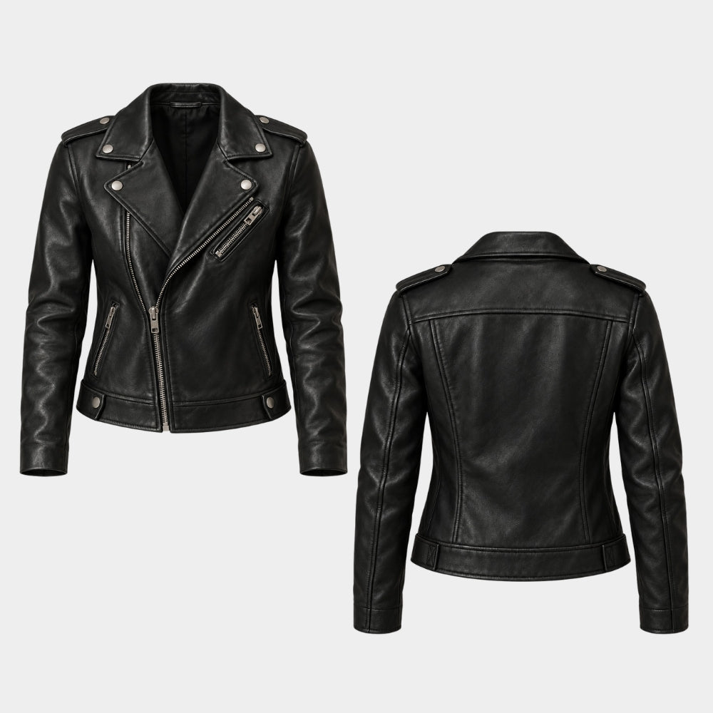 Yellowjackets S04 Christina Ricci Black Biker Jacket