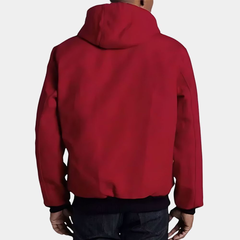 Yellowstone  Jimmy Hurdstrom 6666 Vibrant Red Jacket - Back View
