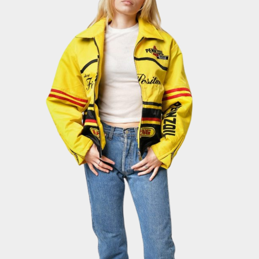 Your Fault London Noah Yellow First Position Jacket