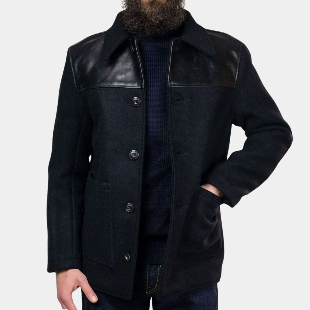 Men's Black Donkey Jacket image 0