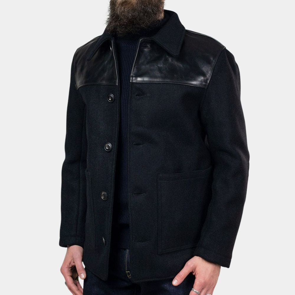 Men's Black Donkey Jacket image 1