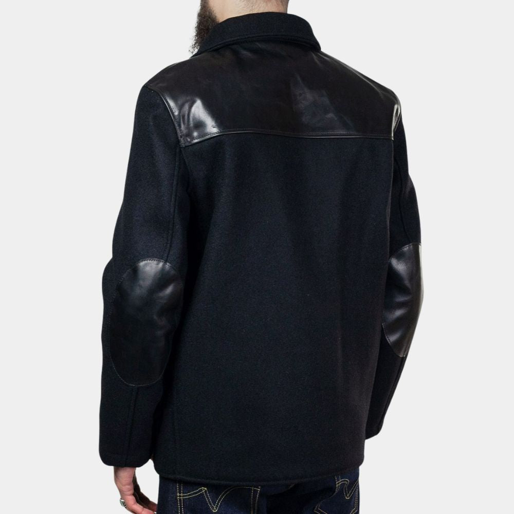 Men's Black Donkey Jacket image 3