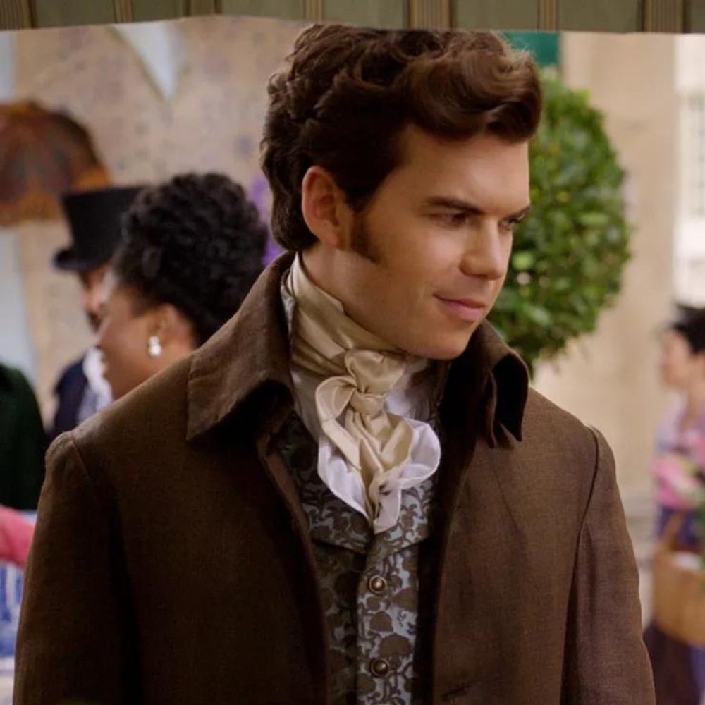 Colin Bridgerton Brown Coat image 3
