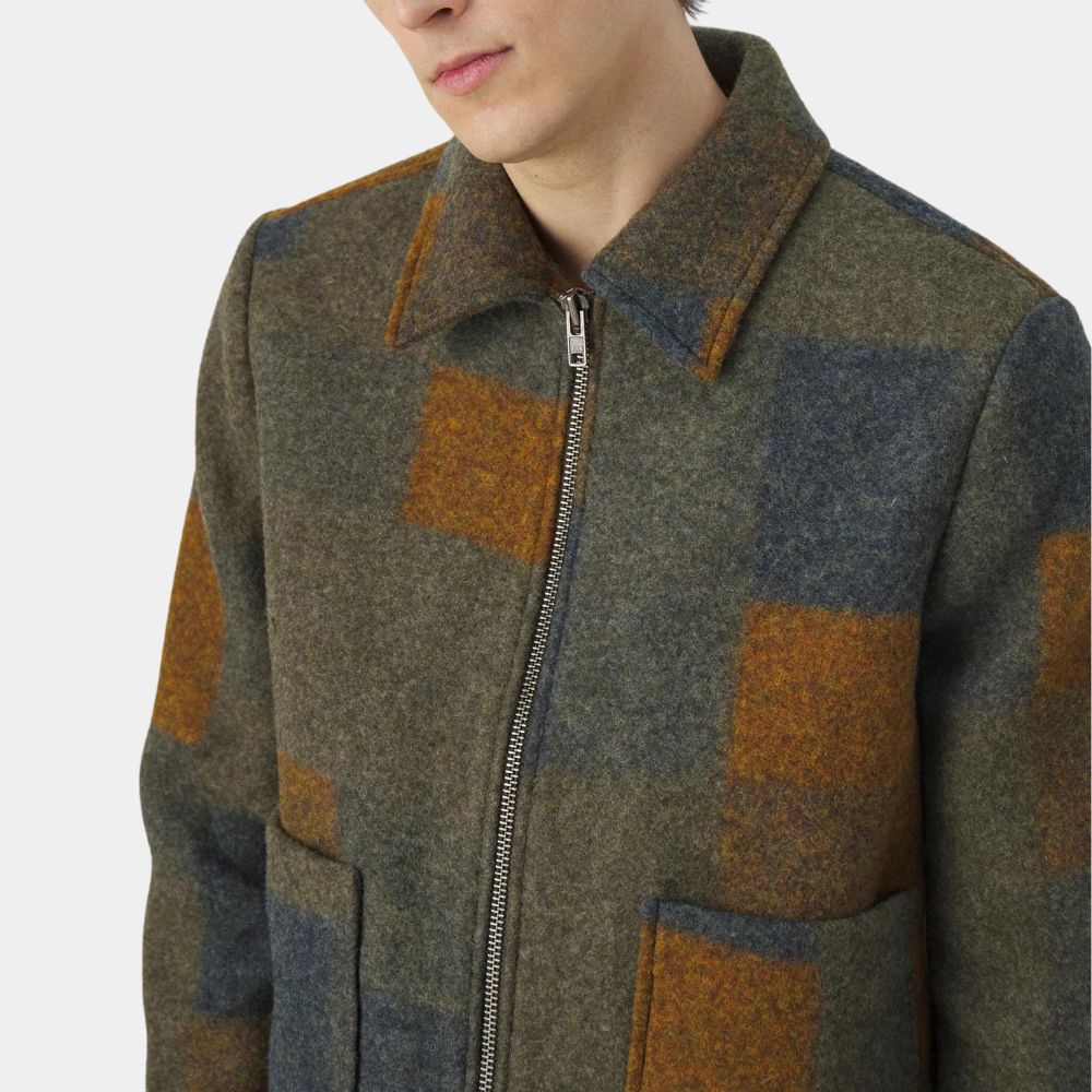 The Bear Carmy's Patchwork Wool Jacket image 2