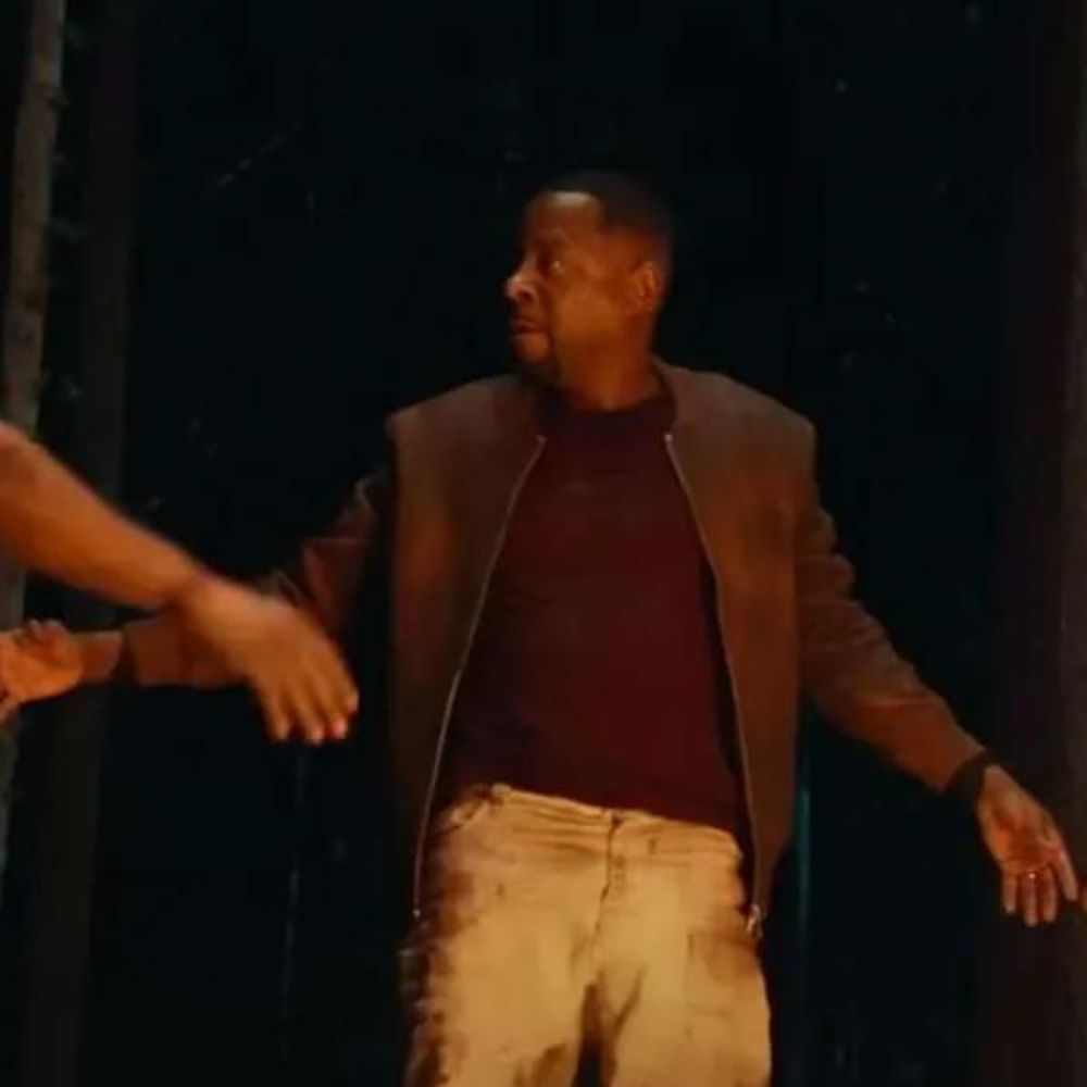 Martin Lawrence Brown Bomber Jacket image 1
