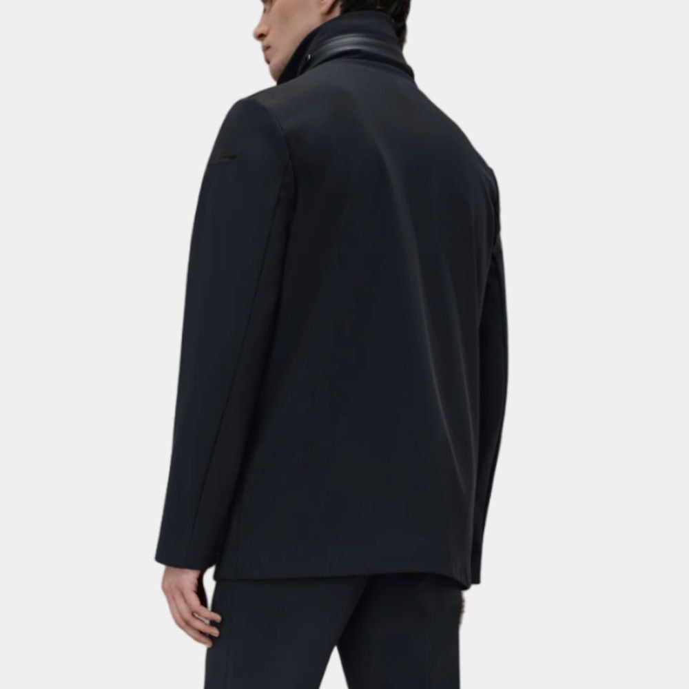 ujutsu Kaisen Gojo Satoru Uniform Black Cotton Jacket - Back View