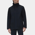 ujutsu Kaisen Gojo Satoru Uniform Black Cotton Jacket - Front View